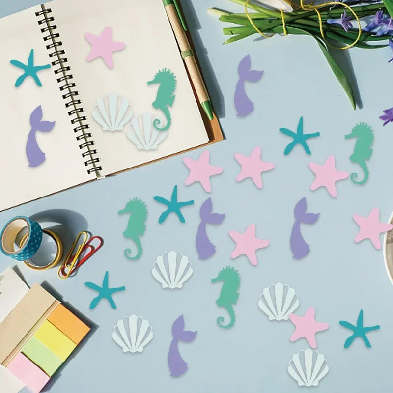 100 шт. бумажные Конфетти Для океан