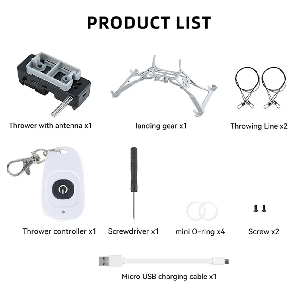 Система прямых поставок для дрона DJI Mini 3 Pro подарочное кольцо рыбалки