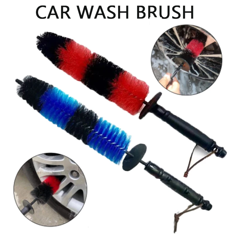 

Многофункциональная щетка для чистки колес автомобиля 17 дюймов длинное расстояние легкая щетка для деталей обода шин инструмент для чистк...