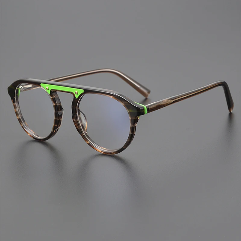 Дизайнерские Индивидуальные Модные ацетатные очки с оправой для очков мужчин и