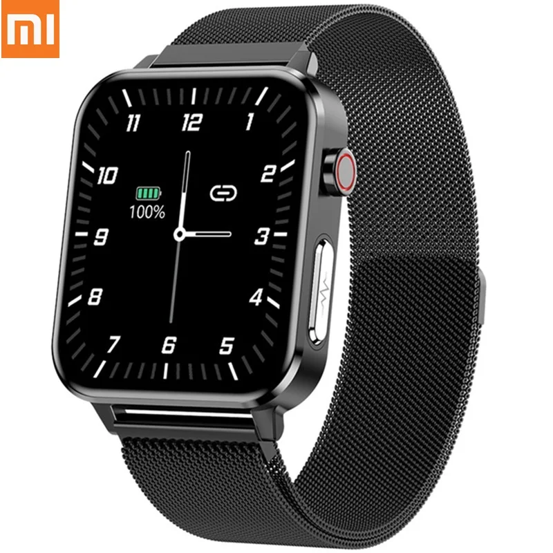 

XIAOMI E86 Men PPG ECG Smart Watch With Body Temperature Heart Rate Blood Pressure Monitor Smartwatch 1.7inch Women Sport Watch