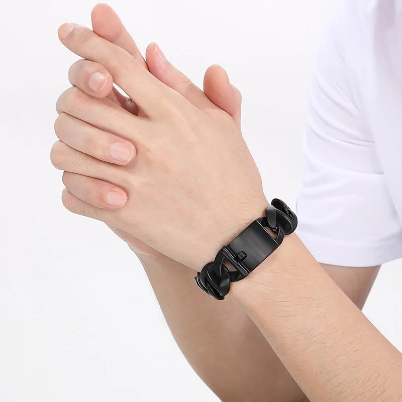 Браслет KALEN из нержавеющей стали 316L с 8 подвесками для мужчин персонализированный