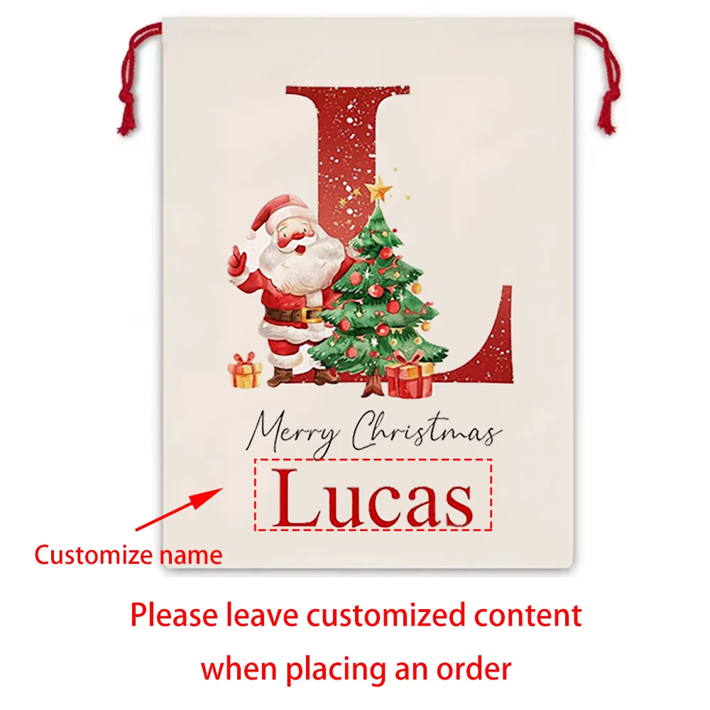 

Персонализированный мешок для подарков HGDTFF