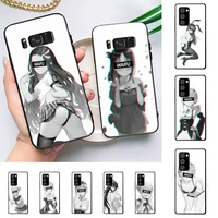waifu anime girl japan face phone case for samsung galaxy note 10pro note 20ultra cover for note20 note10lite m30s back coque
