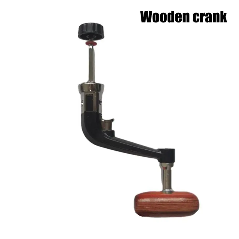 Портативная металлическая деревянная рыболовная катушка ручка серии 1000-7000