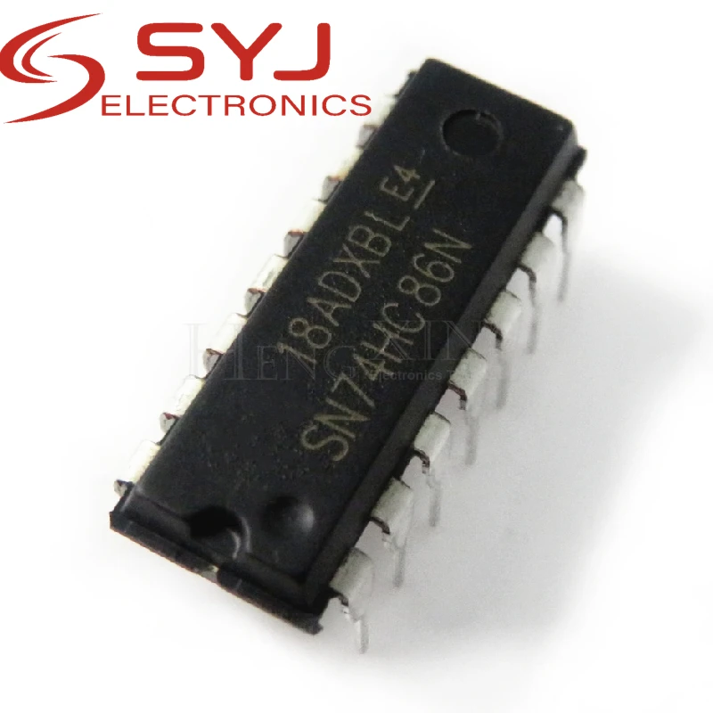 10 шт./лот 74HC86N SN74HC86N 74HC86 SN74HC86 DIP-14 Gates QUAD 2-вход эксклюзивный-или новый оригинальный