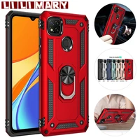shockproof phone case for xiaomi redmi 10 9t 9i 9at 9prime 9power 8 7 military grade anti drop ring cover for redmi k40 k30 k20