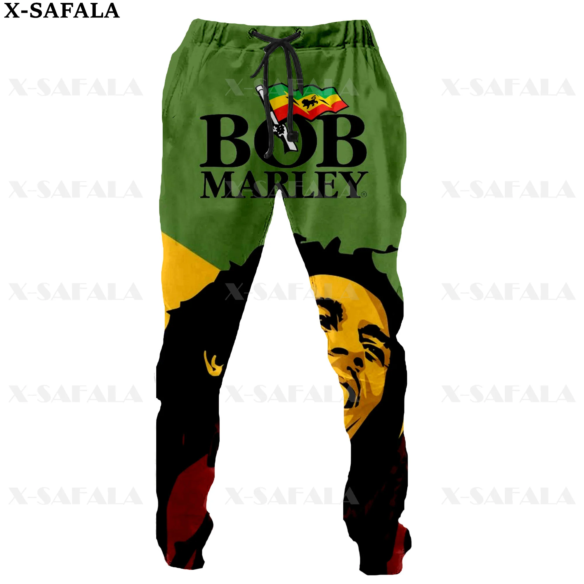 

Reggae Singer Bob Marley HipHop 3D All Print Trousers Men Sweatpants Casual Long Joggers Streetwear Autumn Loose Sports Pants-5