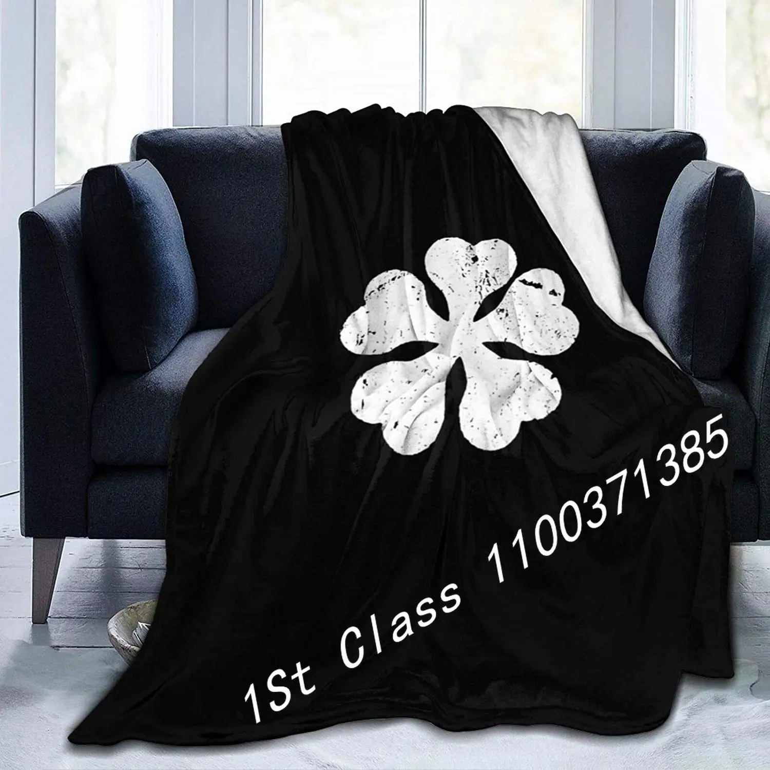 

Black Clover Anime Ultra-Soft Blanket Living Room Bedroom Blankets Suitable for All Seasons Comfortable Travel Gifts