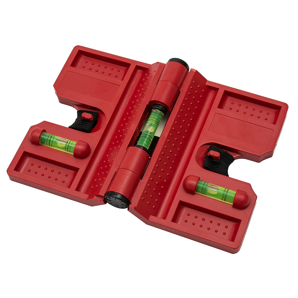 

Level Fence Post Pipe Magnetic Adjustable With Strap Horizontal Vertical Activity Tube Angle Meter Tool Strap Tube Angle Meter