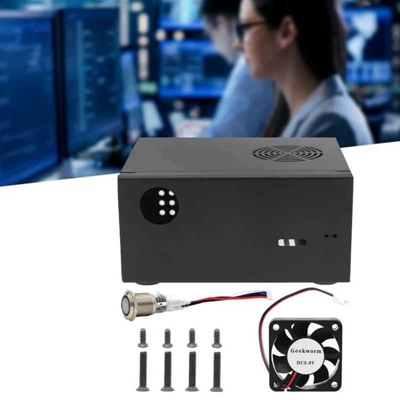 X825-C8 чехол для Raspberry Pi 4B X825 2 5-дюймовый SATA жесткий диск SSD плата с охлаждающим