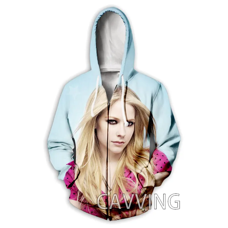 

Новые модные 3D принты Аврил Лавин толстовки на молнии с капюшоном толстовки Harajuku толстовка в стиле хип-хоп толстовки для женщин/мужчин