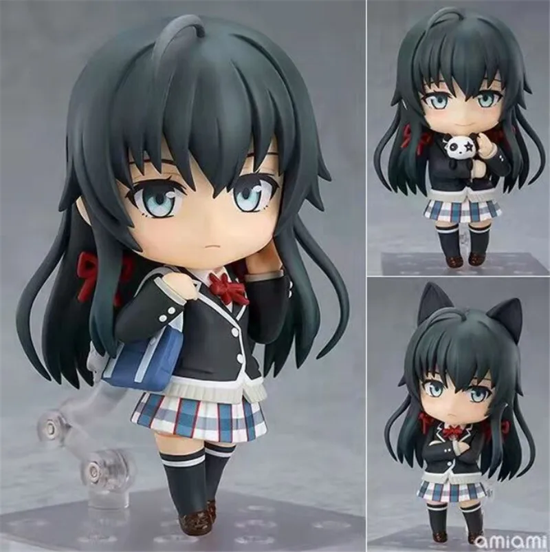 

10cm Anime Figure 1307# Yukino Yukinoshita My Teen Romantic Comedy SNAFU PVC Action Figure Model Toys Doll Gifts