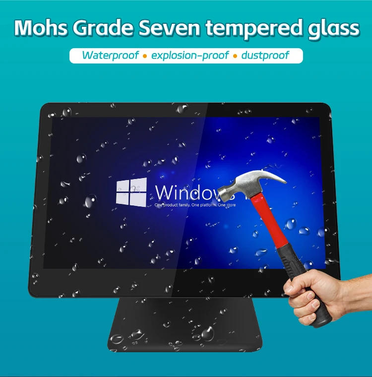 Sinmar все в одном точке продажи сенсорный экран 15-дюймовый монитор с сенсорным