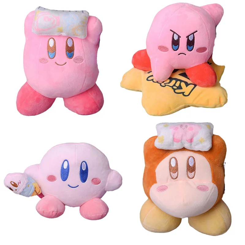 

Anime Kawaii Kirby Cartoon Small Fresh Soft Fashion Plush Doll High Value Bedroom Bedside Decoration Creative Birthday Gift