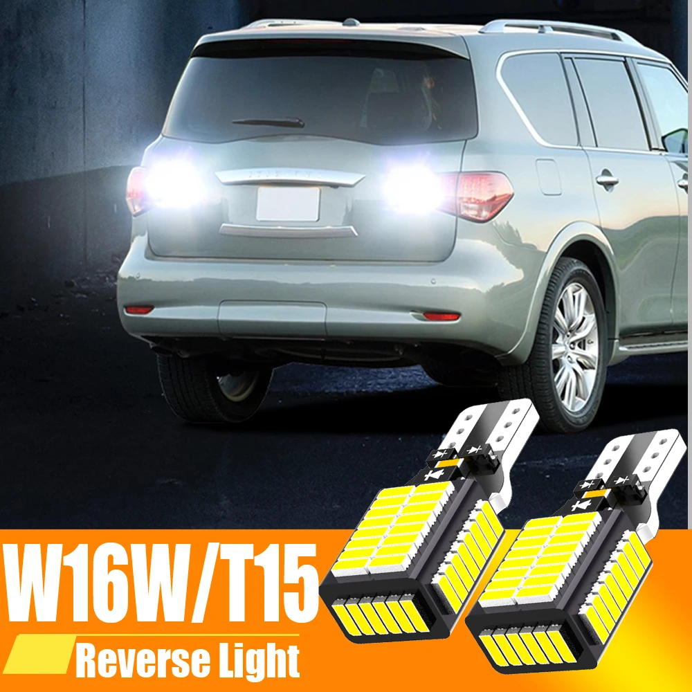 

2pcs LED Backup Light Blub Reverse Lamp W16W T15 921 912 Canbus For Chevrolet Bolt Camaro Captiva 2006-2018 Cruze Epica Malibu