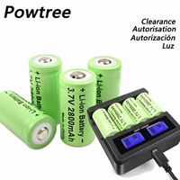 battool cr123a 3 7v 2800mah lithium li ion for 16340 battery cr123a rechargeable batteries cr123 for pen special battery