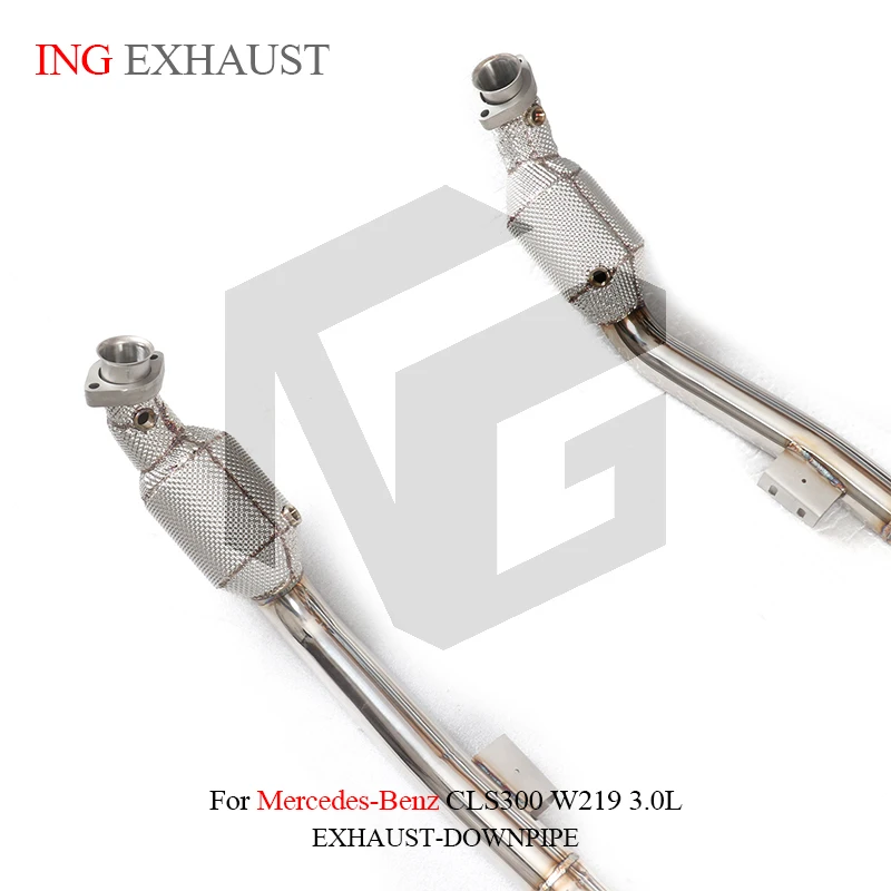 Защитная трубка для двигателя ING бесступенчатая труба выхлопной трубы Mercedes BENZ