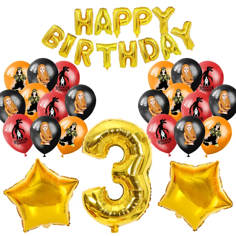 Детский праздничный шар в виде цифр 32 дюйма |