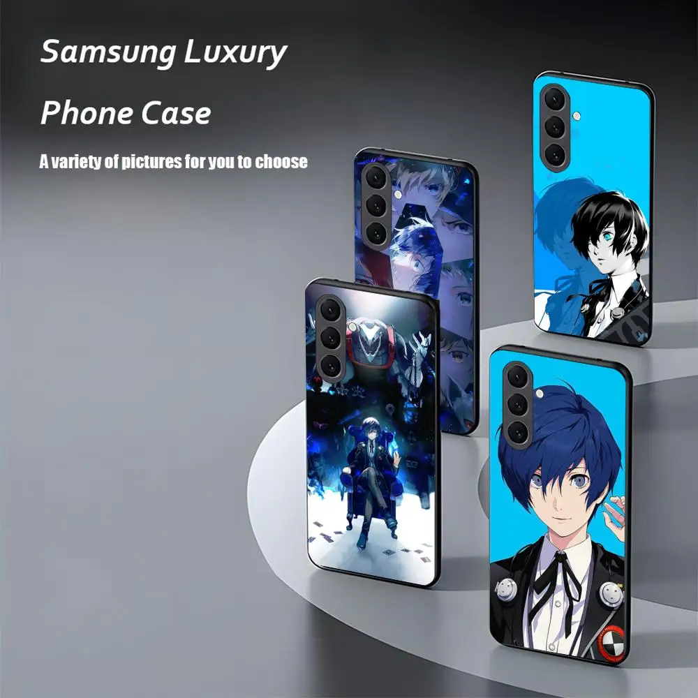 Фото Чехол для телефона P-Persona 3 R-ReloadS для Samsung Galaxy S26 S25 S24 S23 S22 S21 Plus Ultra Note20, мягкий, черный №4