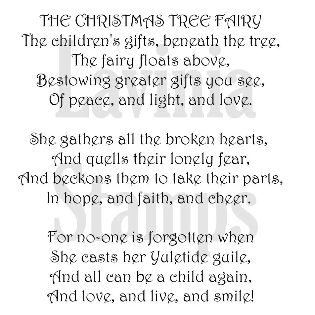

Christmas Tree Fairy Clear Stamps Scrapbook Diary Photo Album Decoration Embossing Cut Template DIY Make Card 2023 New Arrivals