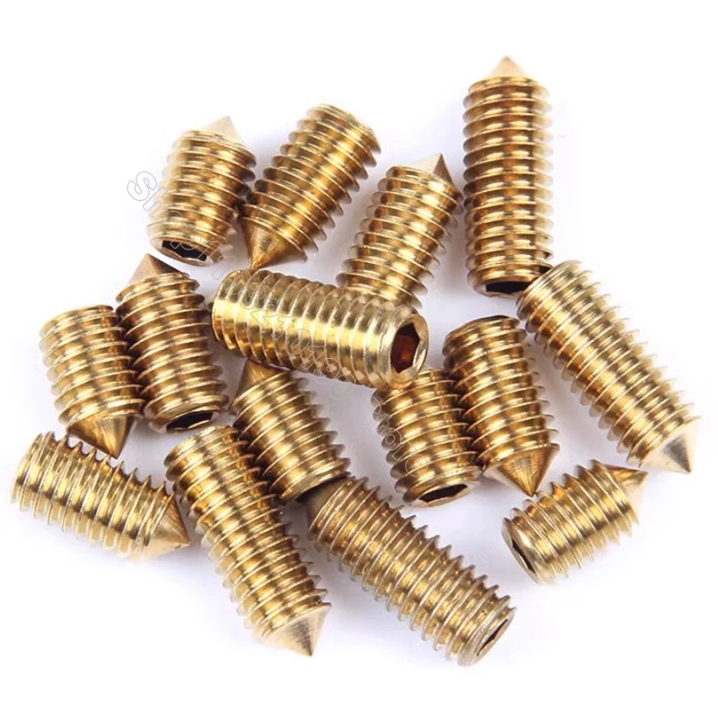 5-100 шт. шестигранные Шестигранные Винты M3 M4 M5 M6 DIN914 длина 3-20 мм