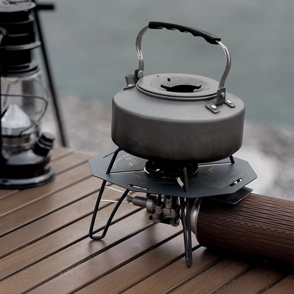 

Furnace Insulation Pad Mat Hollow Board Stainless Steel Outdoor Cookware Camping Gas Tank Stove Heat Shield for SOTO 310 Burners