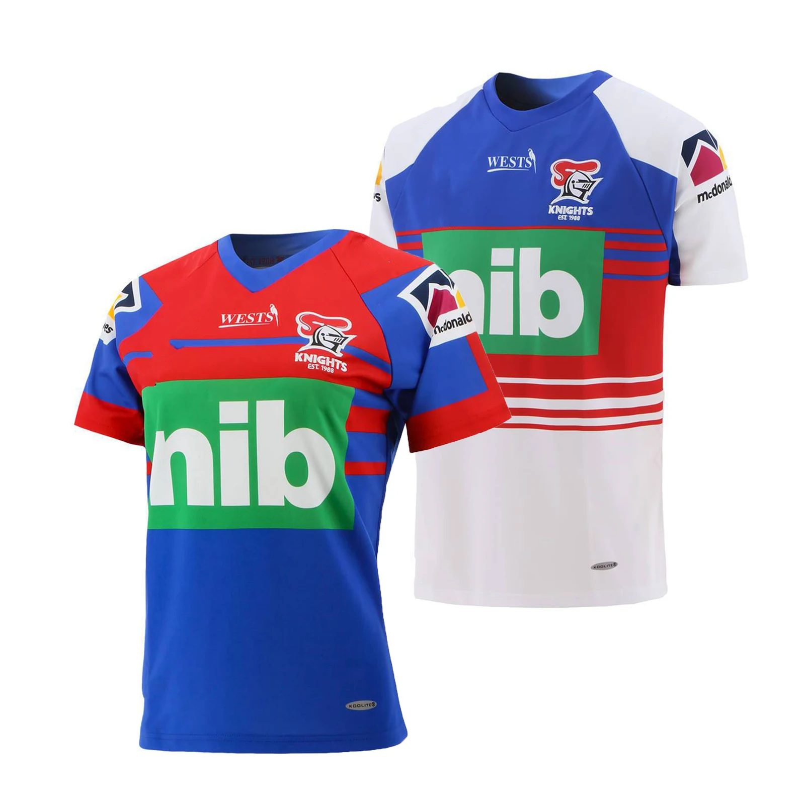 

Newcastle Knights2021 Men's Replica Home/Away Rugby Jersey Sport Shirt