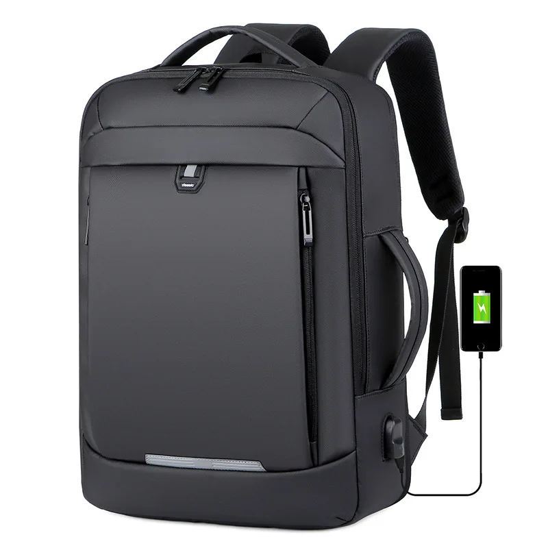 

17 Bag Multifunction Man Waterproof Inch For Business Notebook Men Backpacks School Expandable Book Charging Backpack Laptop