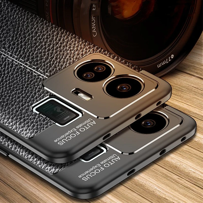 Чехол для Realme GT Neo 5 чехол противоударный из мягкой кожи ТПУ