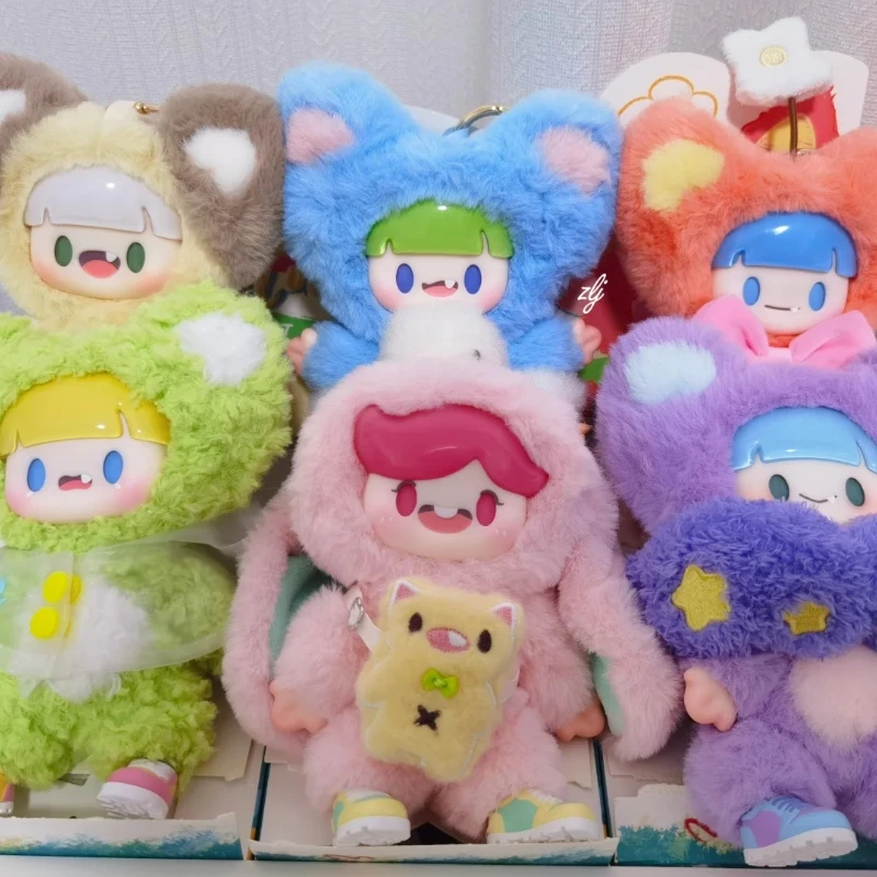 Новый ADou Colorful Life Series слепая коробка кукла кулон пушистая фигурка игрушки сумка