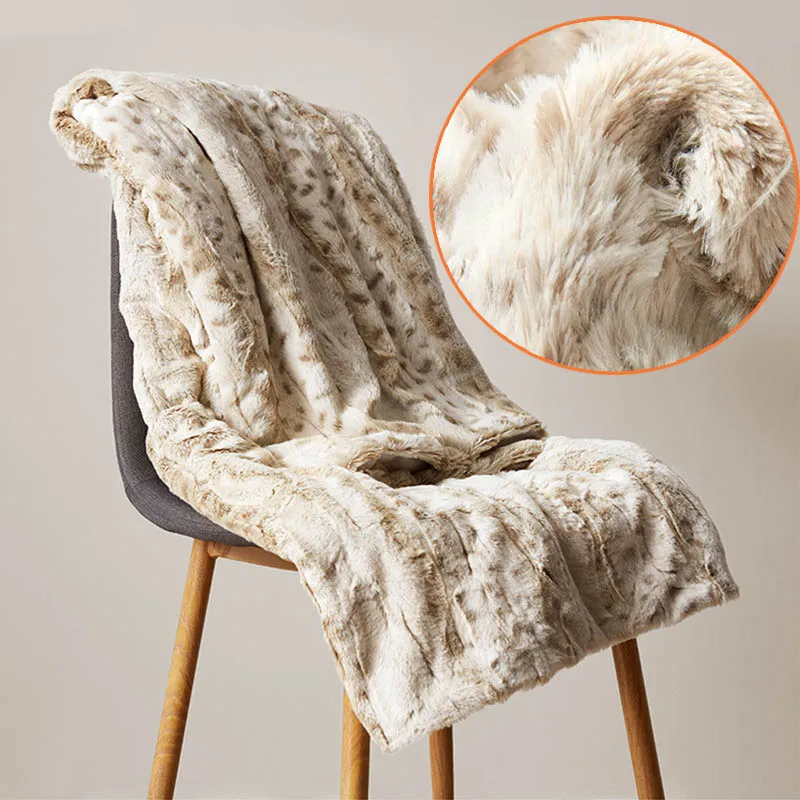 

Shaggy Weighted Throw Blanket For Couch Fluffy Blankets Queen Size Long Fur Faux Luxury Blanket For Bedroom Living Room Home