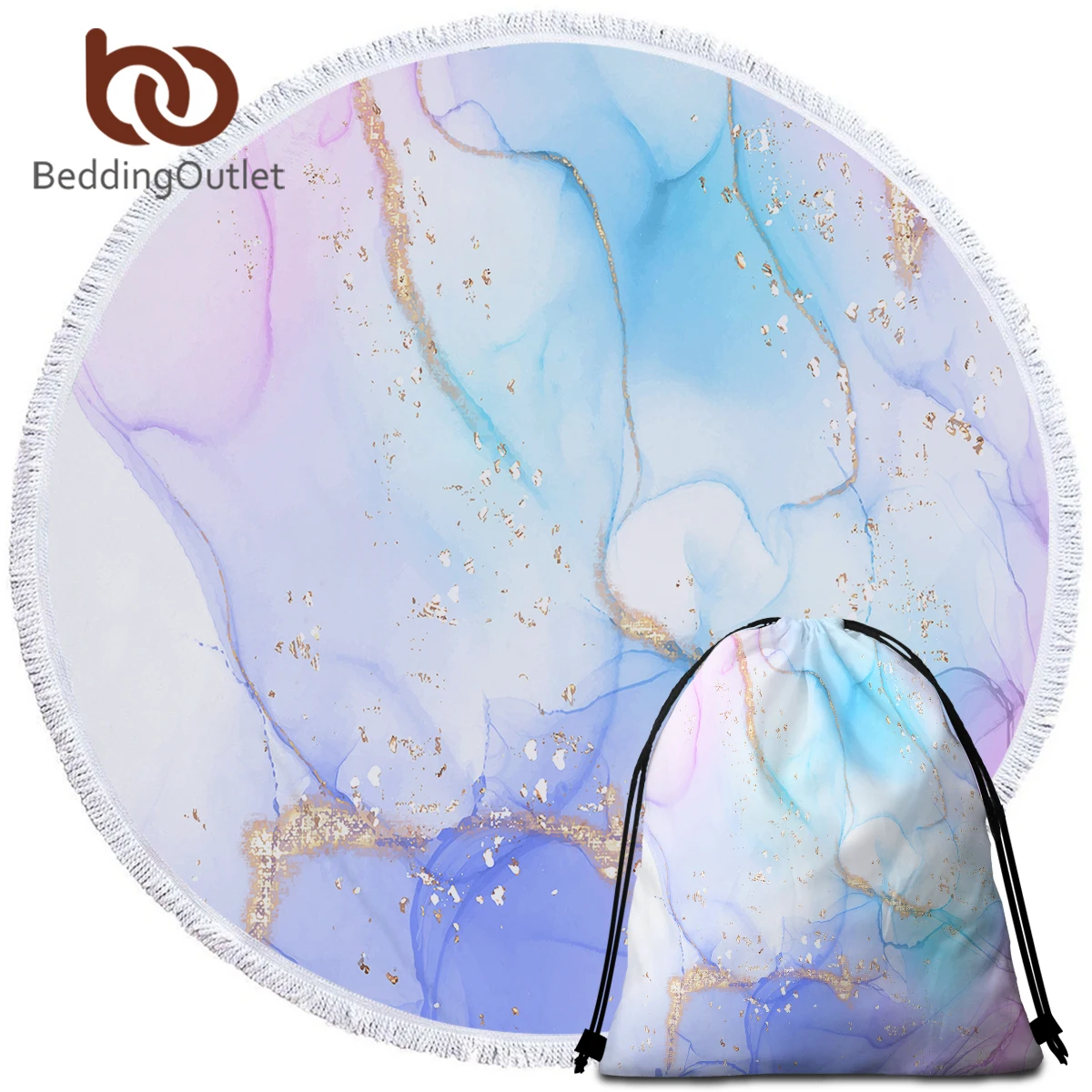 

Постельное белье Outlet пляжное полотенце с кулиской мешок банное полотенце градиент розовый и фиолетовый пляжное одеяло подарок любви