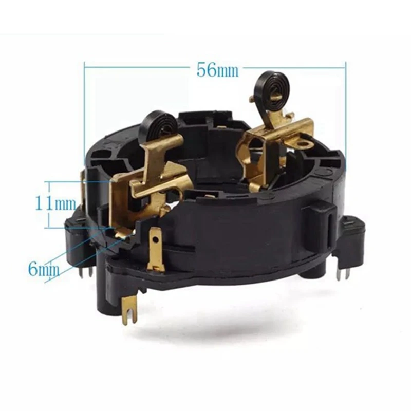 Держатель для угольной щетки с щетками Makita 2460 2470 HR2460 HR2470 HR2460F HR2470F поворотный