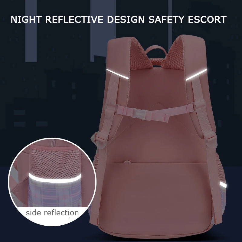 2 size Children School bags Girls Primary Backpack Kids school backpcak princess schoolbags kids sac mochilas escolar infantil