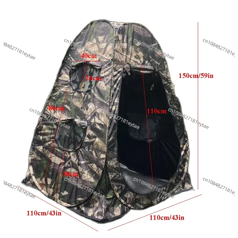 Палатка для фотосъемки на одного человека 3 стороны 6 окон 360 градусов