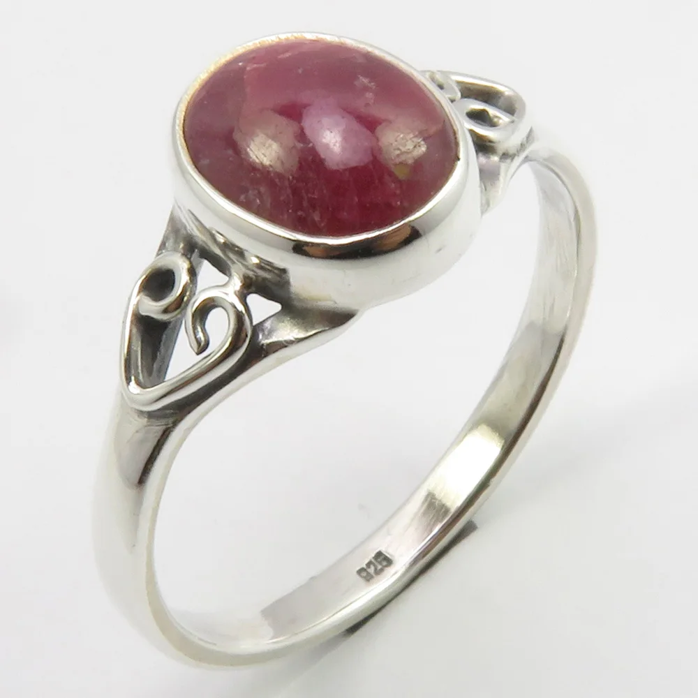 

Semi-precious Stone For Women Jewellery Oxidized Ring Size 11.5