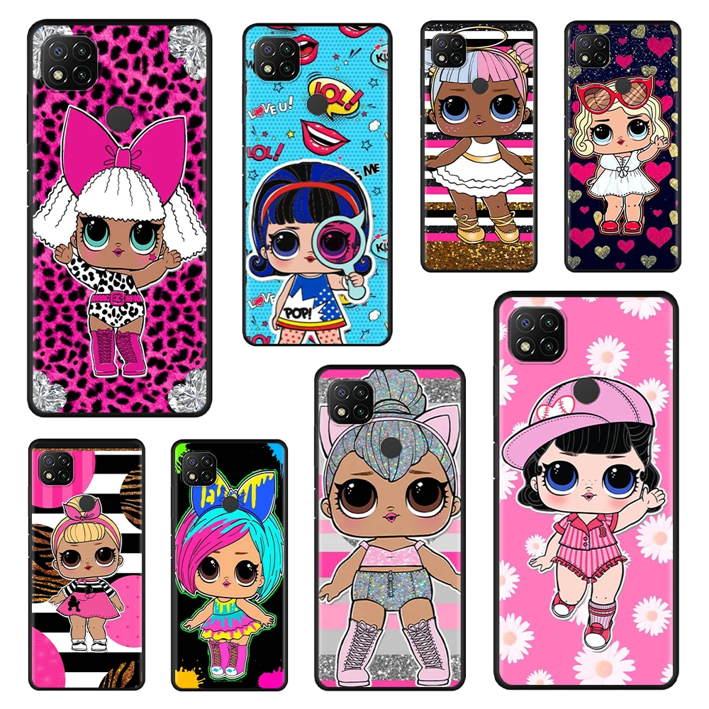 

LOL Surprise Aesthetic Case Cover for Xiaomi Redmi Note 10 11 11S 11E 11T 11S 9C 10C 10A 8 9 8A Pro Pro+ Luxury Cell Print Back