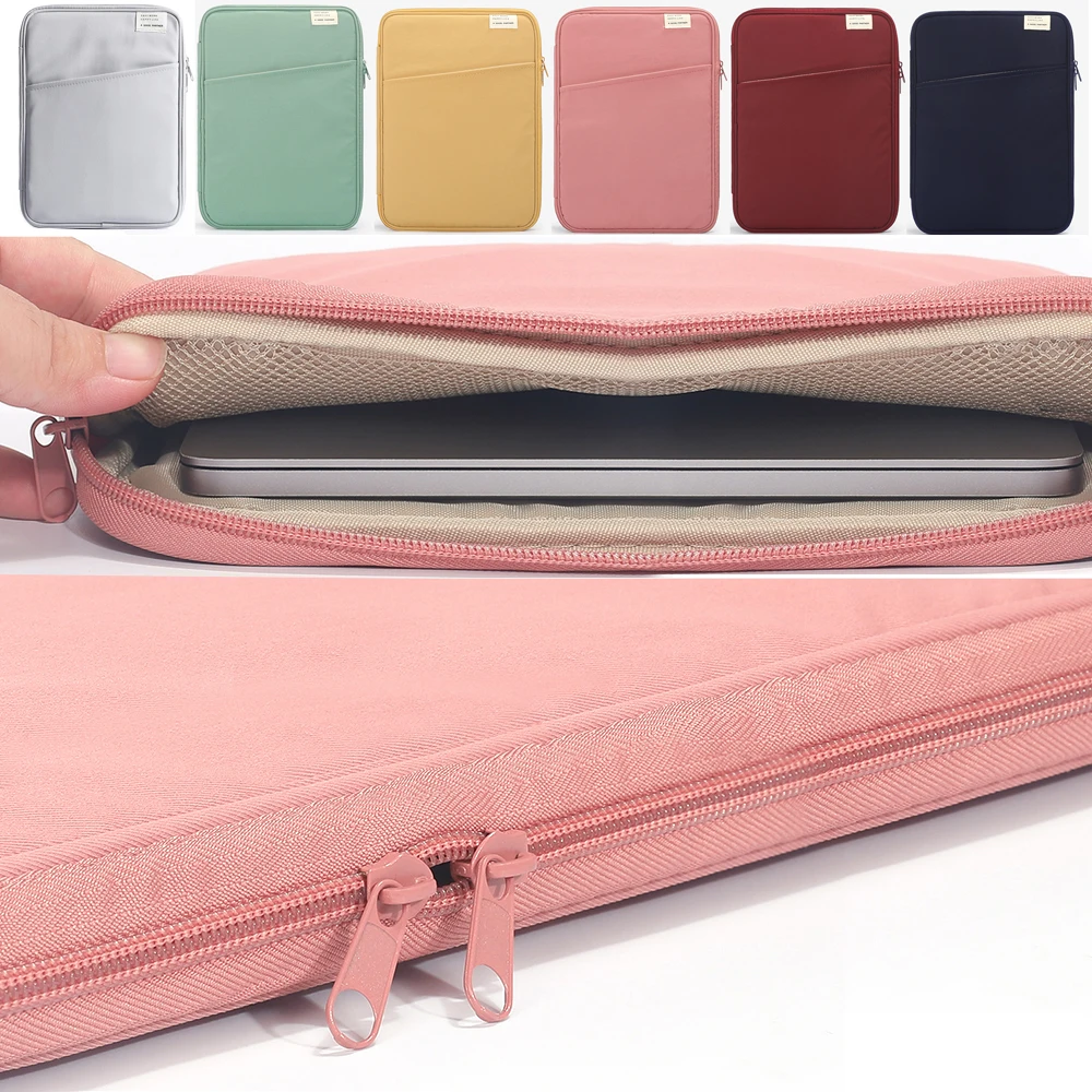 Waterproof Laptop Tablet Sleeve Bag 11 13 Inch PC Cover For MacBook Air Pro Ratina Xiaomi HP Dell Acer Notebook Computer Case