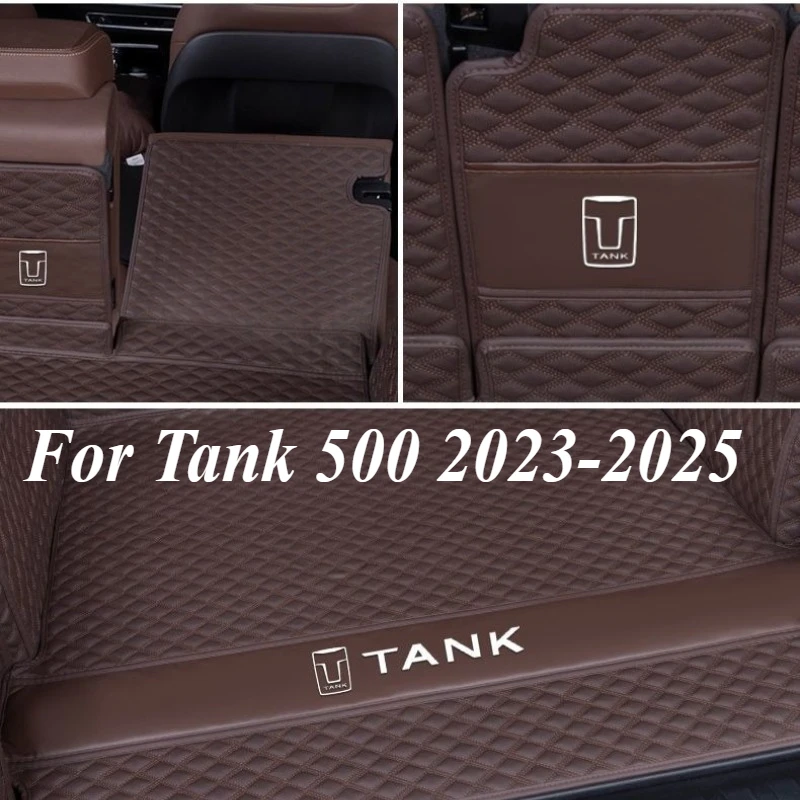 Для Great Wall Motors Tank 500 2023 2024 2025 Полнозакрытая накладка на багажник, специально для украшения салона автомобиля, аксессуары (art.: 3920cec52b95d) - 3920cec52b95d