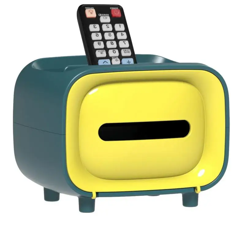 

Retro Tv Tissue Holder Retro TV Tissue Box Multi Storage Container Versatile Tissue Box Cover For Bathroom/Living Room/ Bedroom