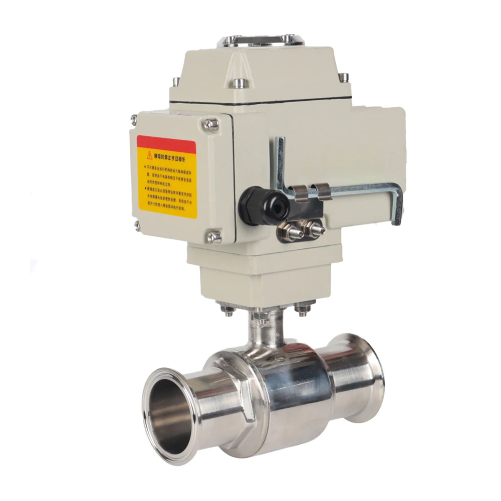 

Шаровой кран с санитарной высокой платформой, 38 мм, 220 В, 110 В, 12 В, 24 В, шаровой кран из нержавеющей стали с зажимом быстрой посадки