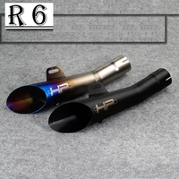 51mm universel motorcycle slip on for hp ak exhaust muffler pipe escape moto scooter for yamaha yzf r6 tmax500