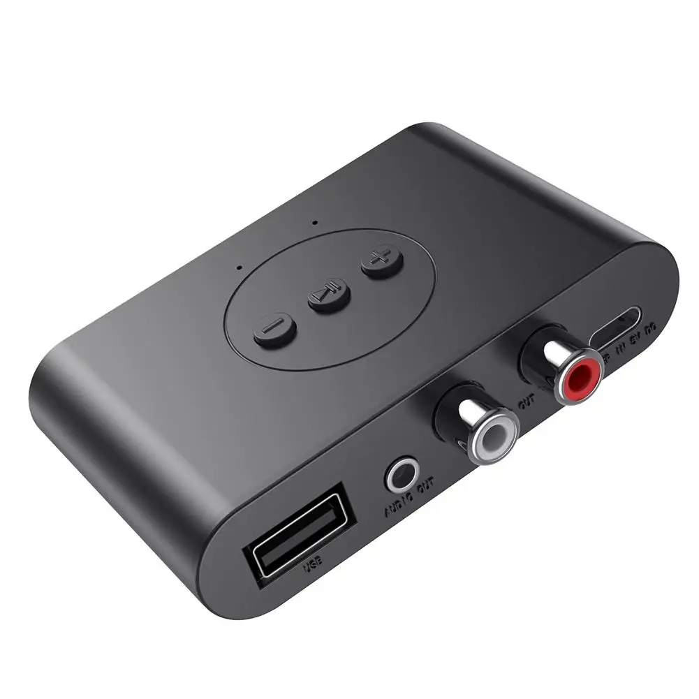 

Nfc 5,0 Bluetooth-совместимый музыкальный приемник автомобильный беспроводной адаптер громкой связи U-диск воспроизведение музыки
