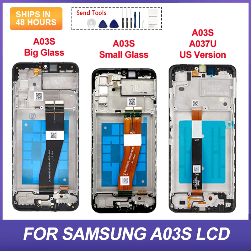 

6.5 Inch A037 Display For Samsung Galaxy A03S Lcd Touch Screen Digitizer A037U A037F Assembly Free Shipping With Tools 1Pcs