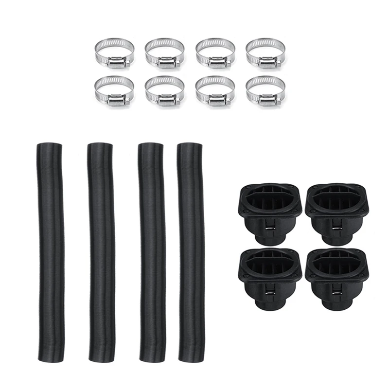 

42mm Preheater Hose Air Inlet Pipe Drain + Car Vent Warm Outlet Ducting