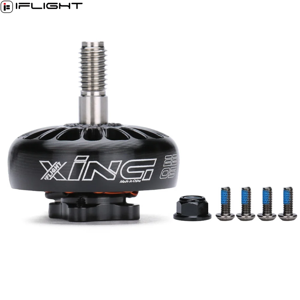 

iFlight XING 2205 2300KV / 3200KV 4-6S FPV NextGen Motor black with 12*12mm/M2 mounting hole for RC FPV parts