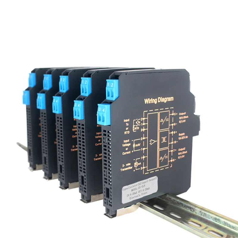 Ультратонкий аналоговый сигнальный изолятор постоянного тока мульти-вход