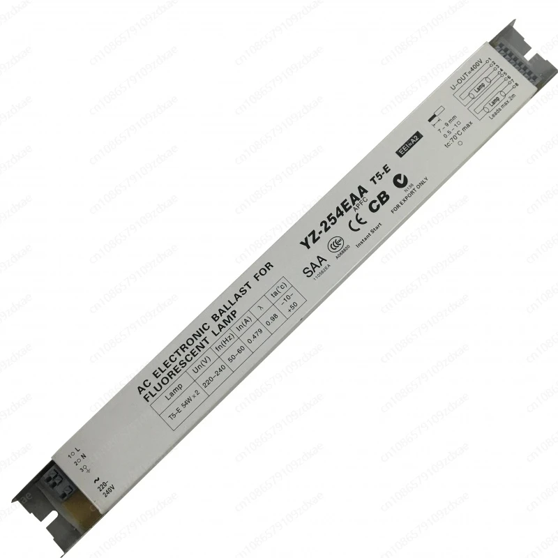 YZ-254EAA 220-240 в 2*54 Вт T5 электронные балласты для HO флуоресцентная лампа виде трубки