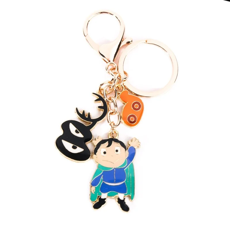 

King Ranking Keychain Popular Anime Peripheral Two-Dimensional Commemorative Gift Metal Pendant Poji Kak Cute Keyring